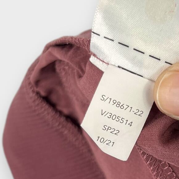 Athleta Brooklyn Mid Rise Ankle Pant in Tawny Rose Size 6 Petite - Picture 6 of 8